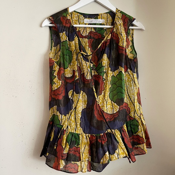 Valentine Bold Floral Tank - Picture 2 of 4